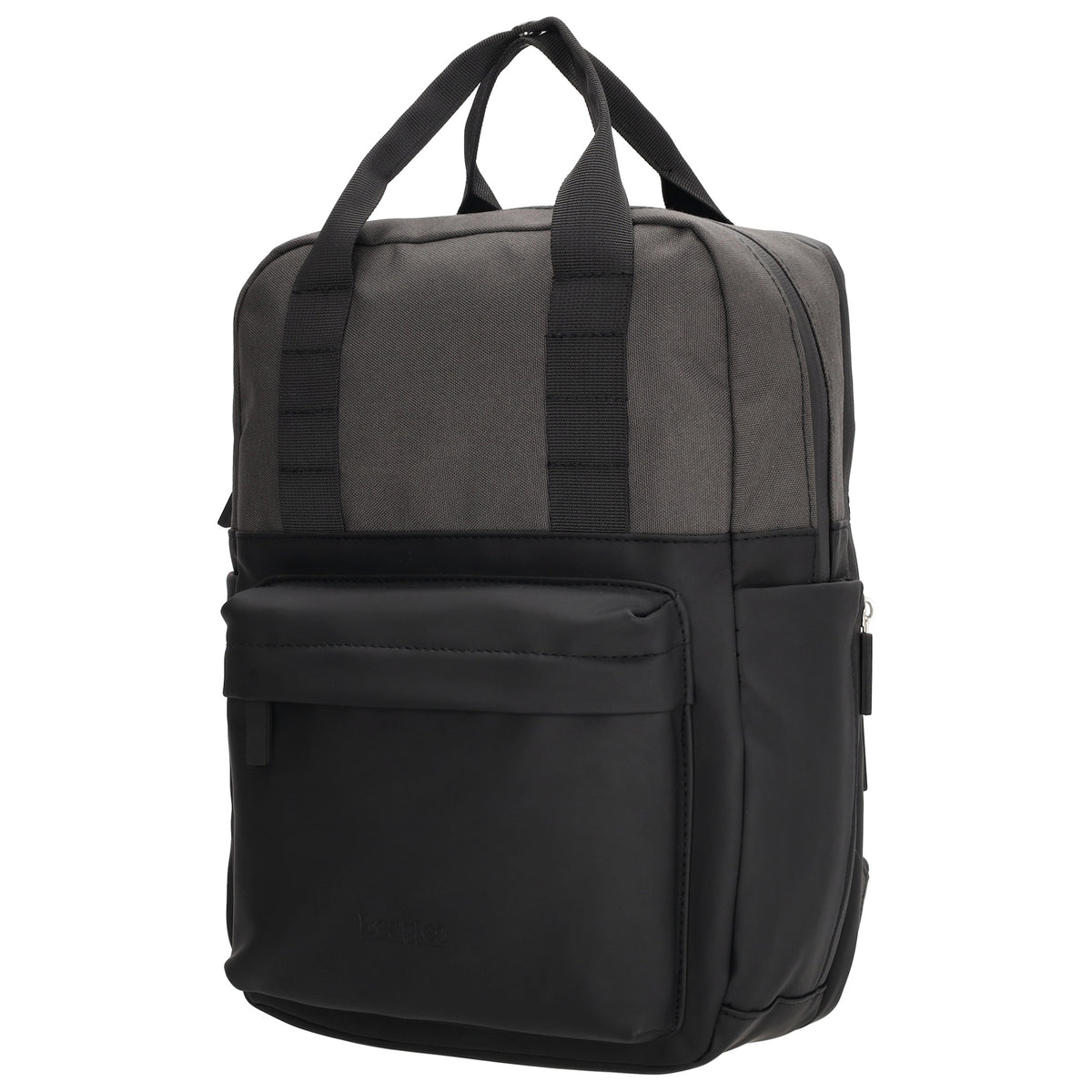 Rucksack 33 x 23,5 x 9cm in Schwarz aus Nylon|Polyester - leder-accessoires.com
