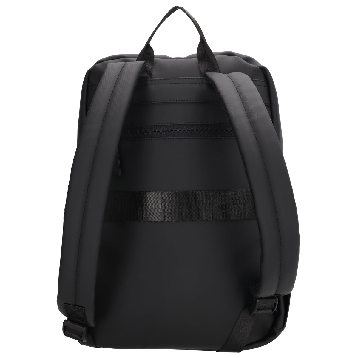 Rucksack 40x28cm in Schwarz mit Aufsteckfunktion - leder-accessoires.com