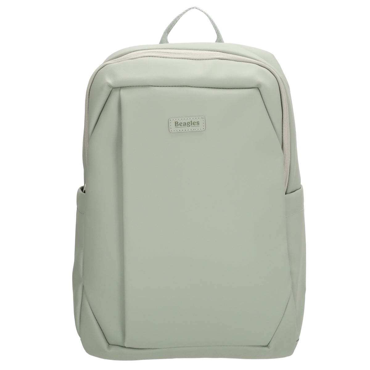 Rucksack 40x28cm in Minze mit Aufsteckfunktion - leder-accessoires.com