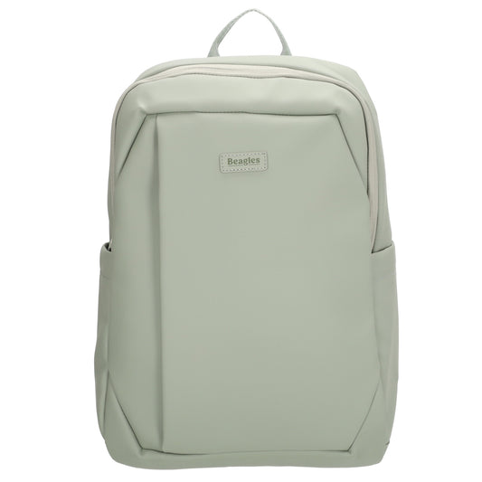 Rucksack 40x28cm in Minze mit Aufsteckfunktion - leder-accessoires.com