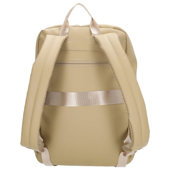 Rucksack 40x28cm in Taupe mit Aufsteckfunktion - leder-accessoires.com