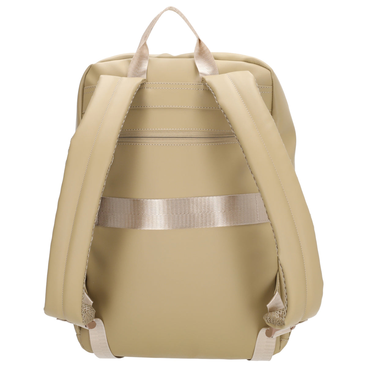 Rucksack 40x28cm in Taupe mit Aufsteckfunktion - leder-accessoires.com