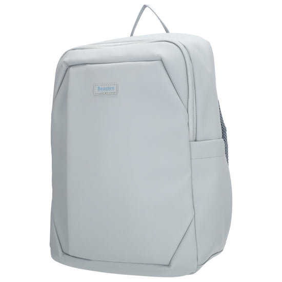 Rucksack 40x28cm in Hellblau mit Aufsteckfunktion - leder-accessoires.com