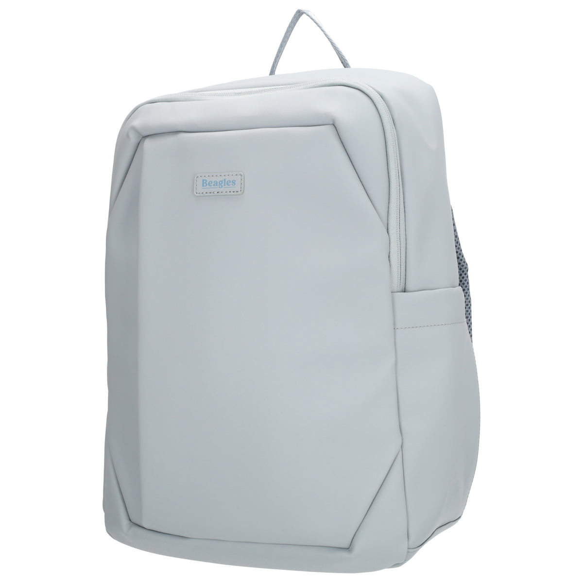 Rucksack 40x28cm in Hellblau mit Aufsteckfunktion - leder-accessoires.com