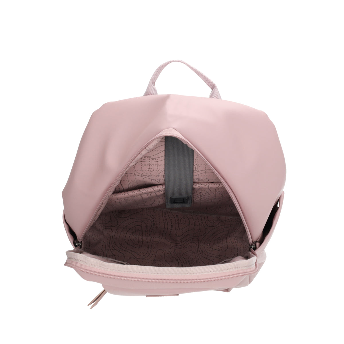 Rucksack 40x28cm in Rosa mit Aufsteckfunktion - leder-accessoires.com