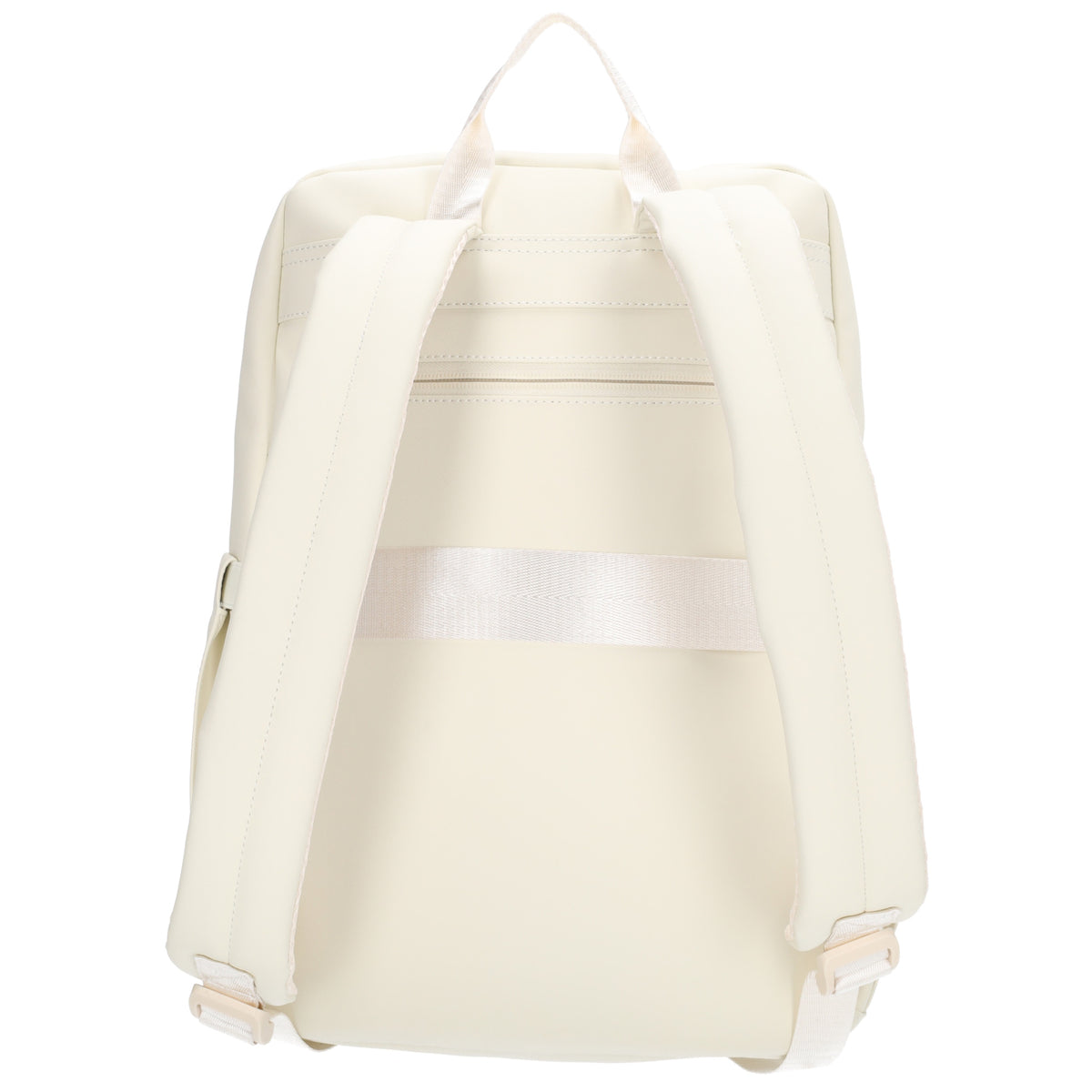 Rucksack 40x28cm in Creme mit Aufsteckfunktion - leder-accessoires.com