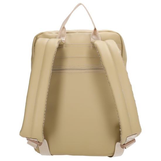 Rucksack 43x29cm in Creme mit Aufsteckfunktion - leder-accessoires.com