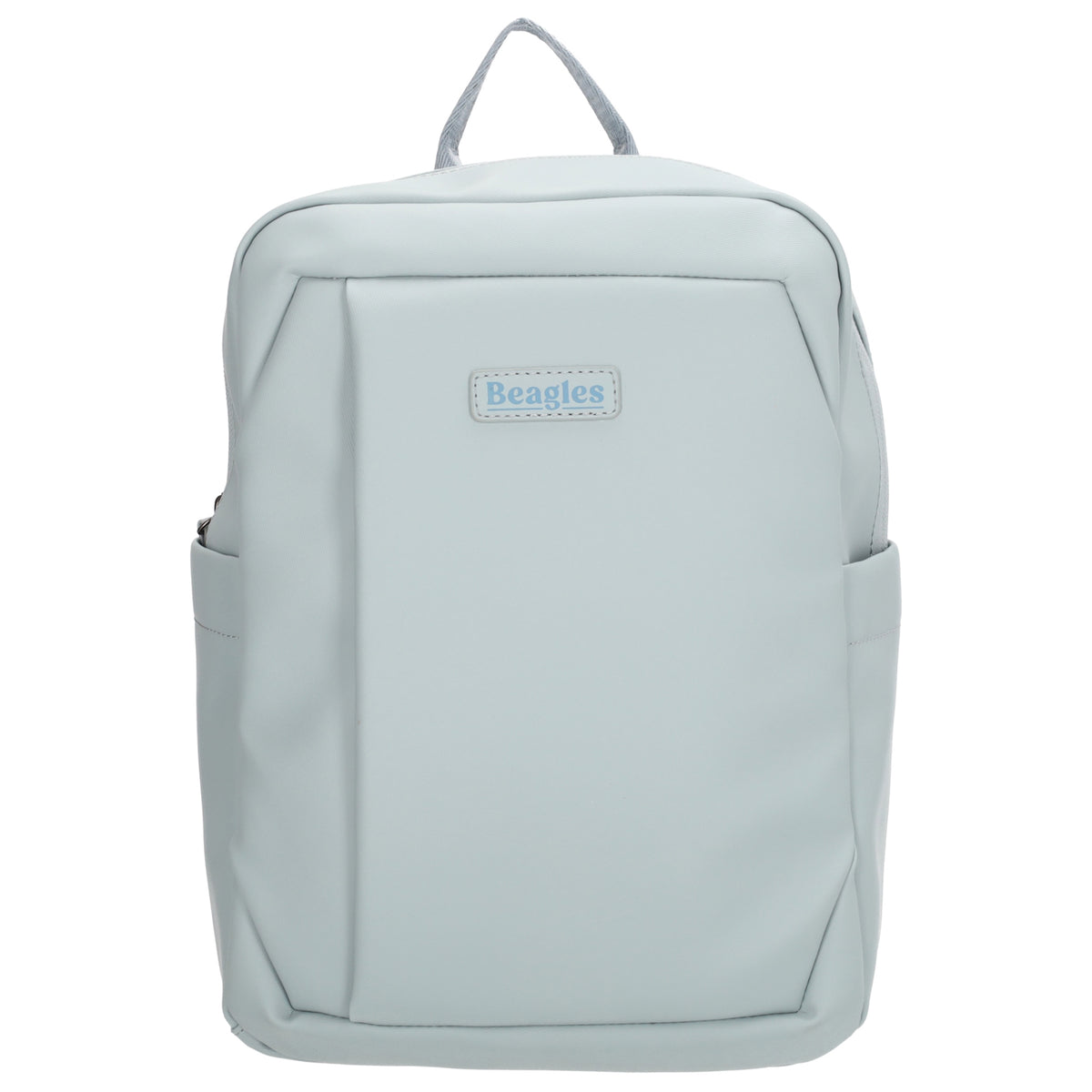 Rucksack 43x29cm in Hellblau mit Aufsteckfunktion - leder-accessoires.com