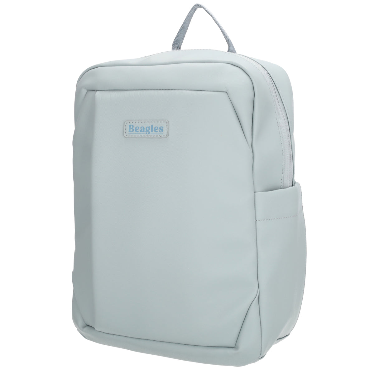 Rucksack 43x29cm in Hellblau mit Aufsteckfunktion - leder-accessoires.com