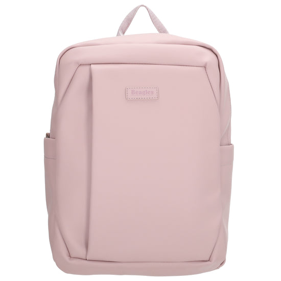 Rucksack 43x29cm in Rosa mit Aufsteckfunktion - leder-accessoires.com