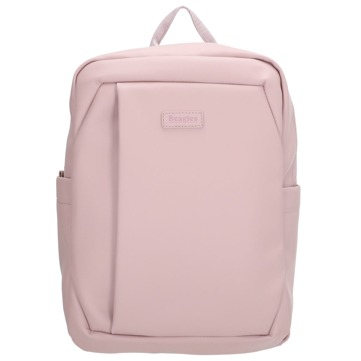 Rucksack 43x29cm in Rosa mit Aufsteckfunktion - leder-accessoires.com