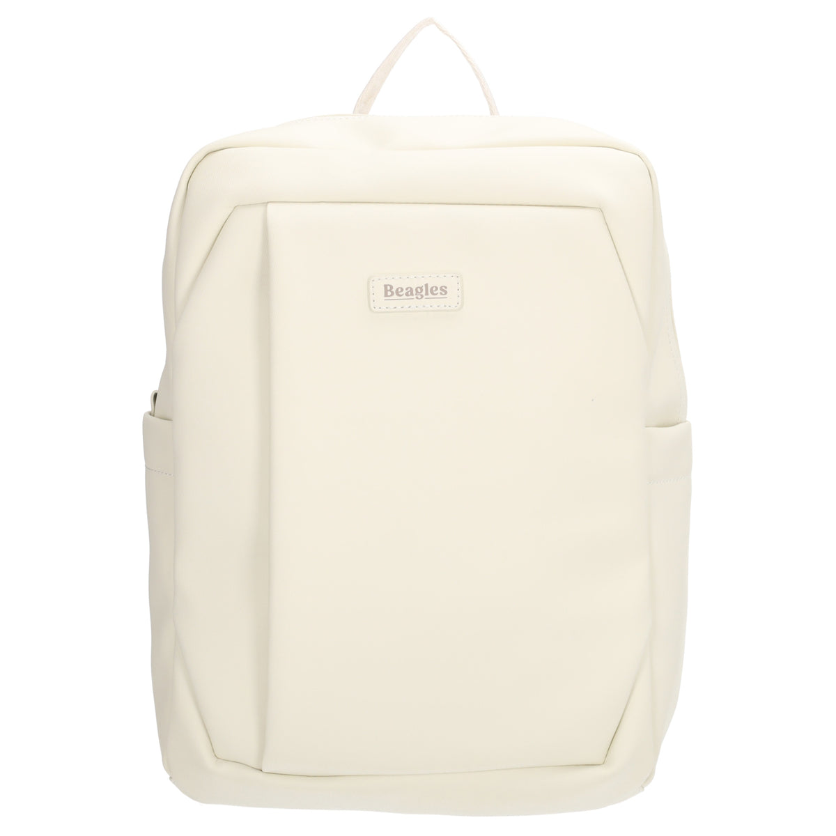 Rucksack 43x29cm in Creme mit Aufsteckfunktion - leder-accessoires.com