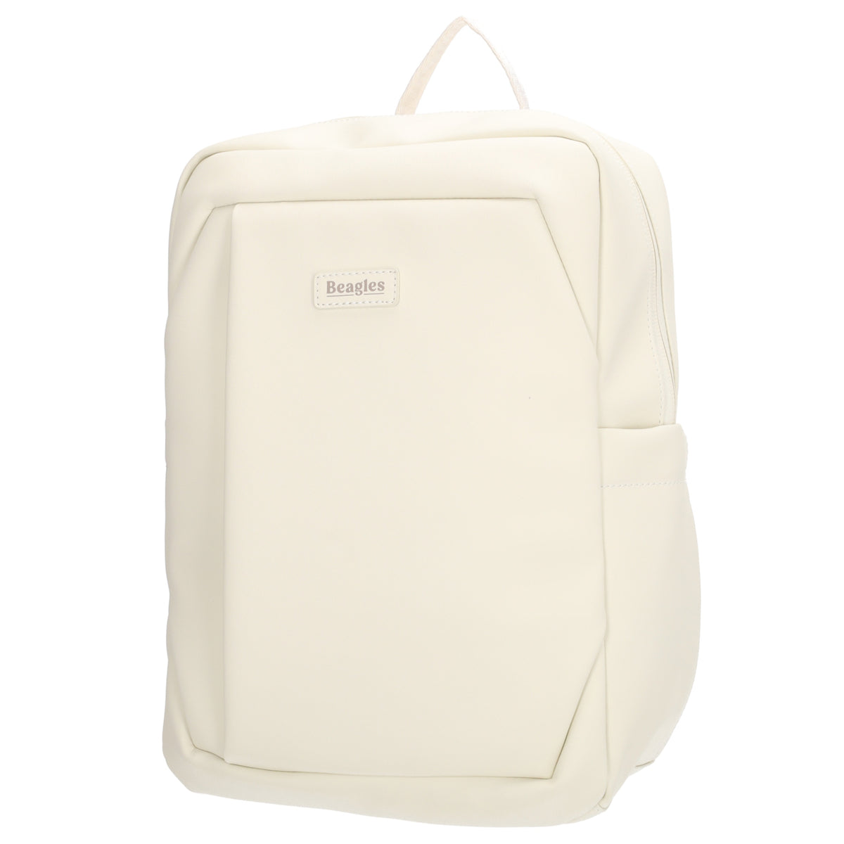 Rucksack 43x29cm in Creme mit Aufsteckfunktion - leder-accessoires.com