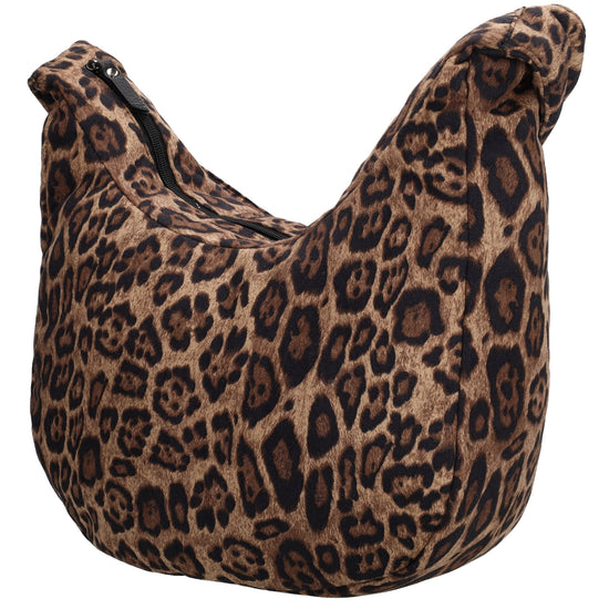 Schultertasche 47x34cm Leo|Beige aus Nylon|Polyester - leder-accessoires.com