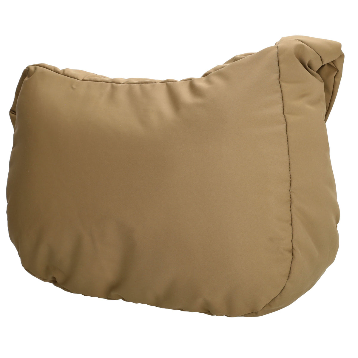Schultertasche 35x32cm Taupe aus Nylon|Polyester - leder-accessoires.com