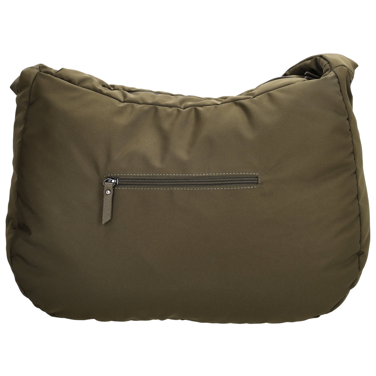 Schultertasche 35x32cm Oliv aus Nylon|Polyester - leder-accessoires.com