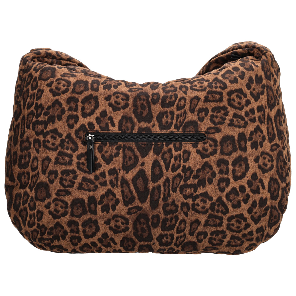 Schultertasche 35x32cm Leo-Optik aus Nylon|Polyester - leder-accessoires.com