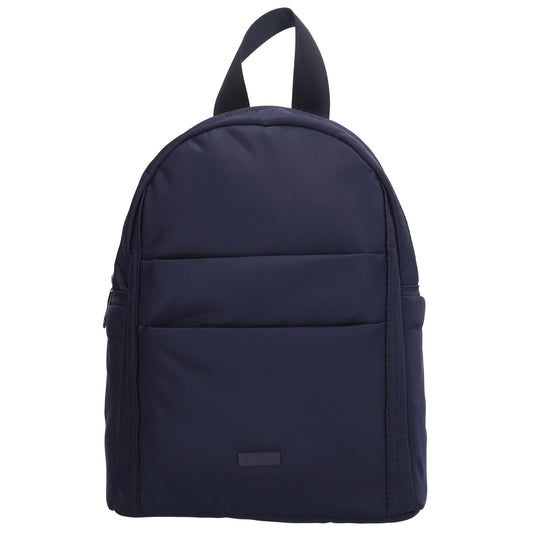 Cityrucksack 29x23cm in Blau|Marine mit Reißverschluss - leder-accessoires.com
