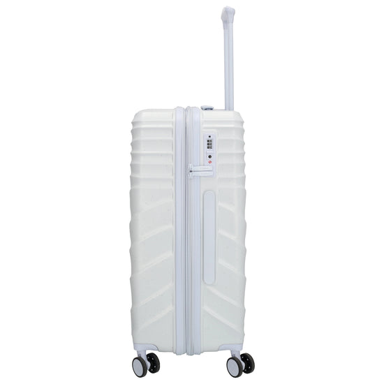 Hartschalen Kofferset in Hellblau 2-teilig aus ABS mit TSA-Schloss - leder-accessoires.com