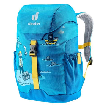 Kinderrucksack "Schmusebär" in Blau|Pirat - leder-accessoires.com