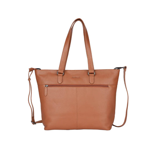 Ledertasche für Damen & Herren mit gepolstertem Laptop- und Tabletfach