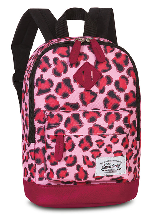 Kinderrucksack "Leo" in Rosa|Pink - leder-accessoires.com