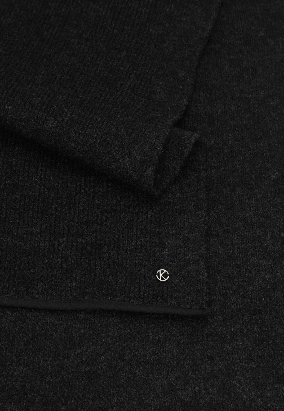 Schal von Kessler in Grau|Melange aus 100% Schurwolle - leder-accessoires.com