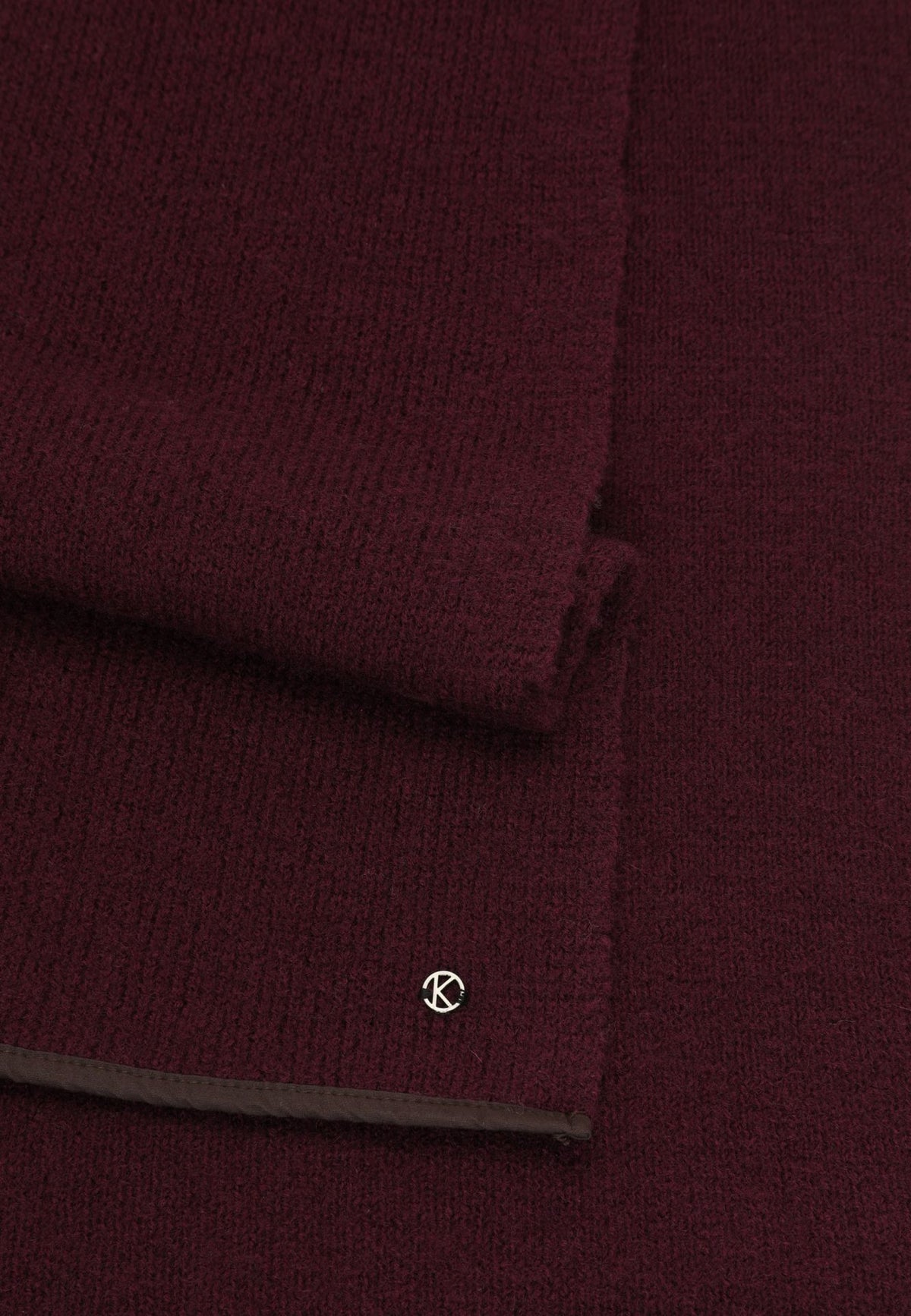 Schal von Kessler in Purple|Violet aus 100% Schurwolle - leder-accessoires.com