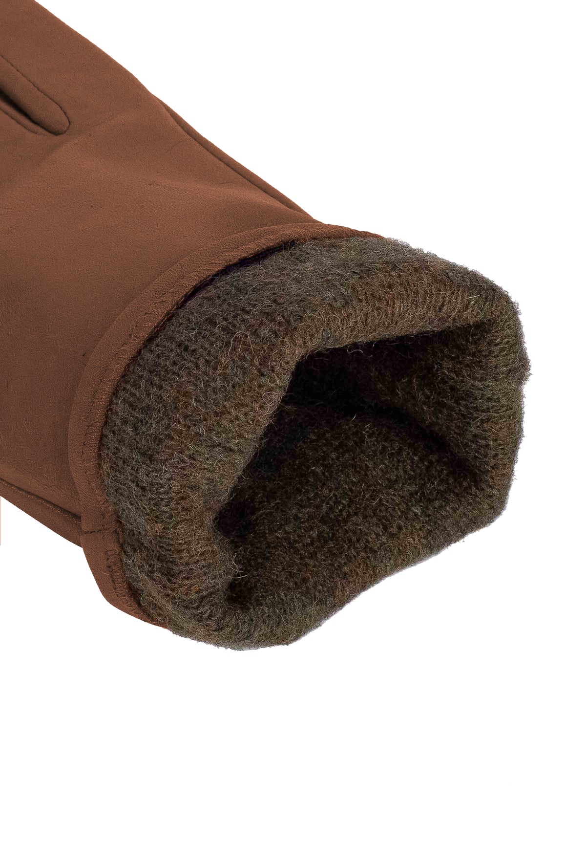Handschuhe Damen in Cognac aus Lammleder - leder-accessoires.com