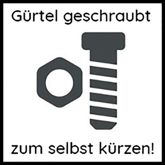 Herren-|Anzugsgürtel 35mm in Schwarz abgenäht aus Vollrindleder bombiert - leder-accessoires.com