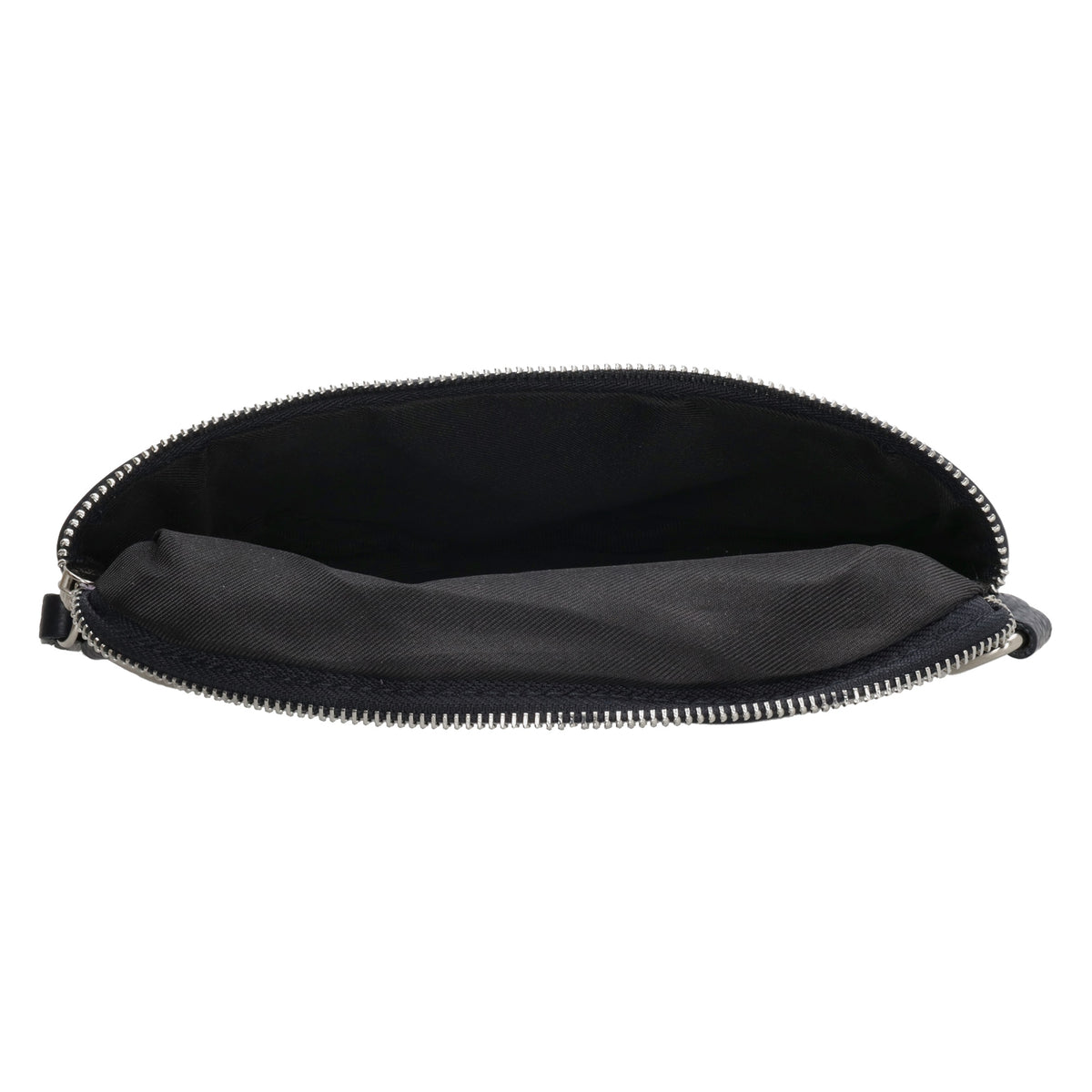 Bodybag 23x13cm in Dunkelblau mit Reißverschluss - leder-accessoires.com