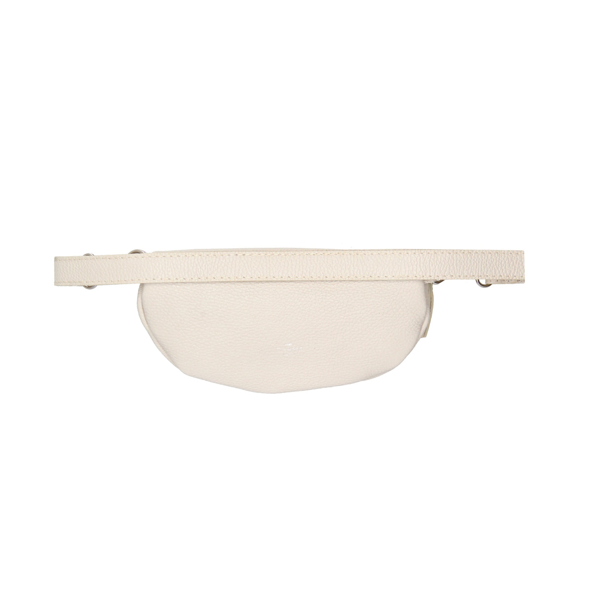 Bodybag 23x13cm in Beige mit Reißverschluss - leder-accessoires.com