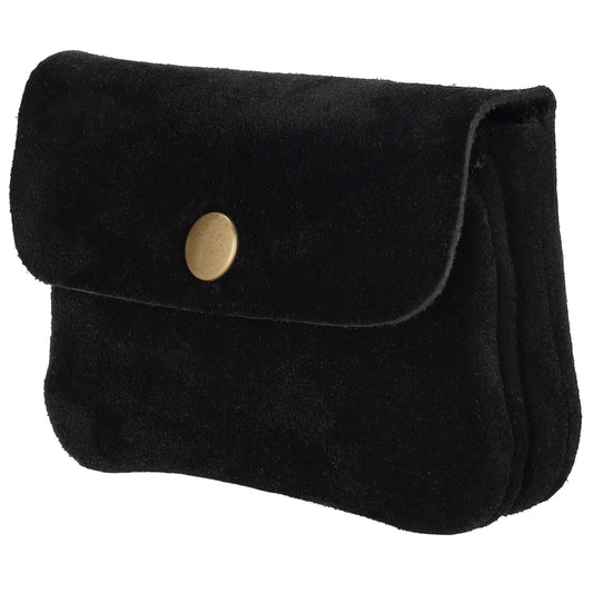 Lederbörse Nappa Mini 11x7,5cm in Schwarz - leder-accessoires.com