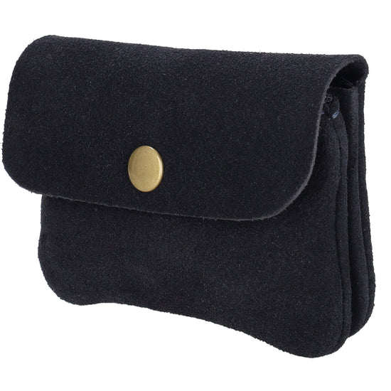 Lederbörse Nappa Mini 11x7,5cm in Blau|Marine - leder-accessoires.com