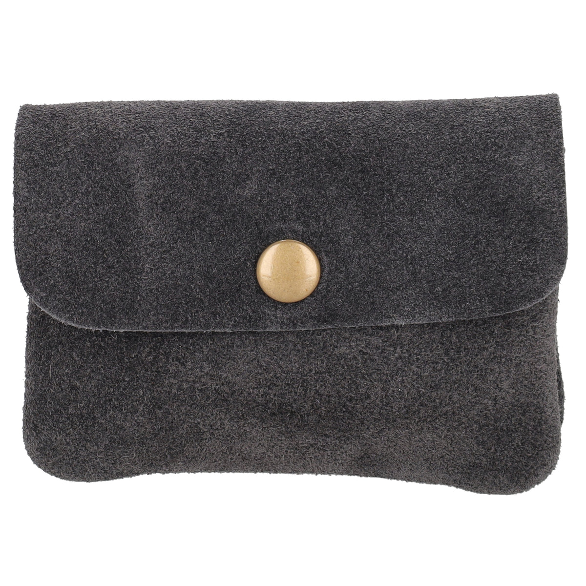 Lederbörse Nappa Mini 11x7,5cm in Grau|Anthrazit - leder-accessoires.com