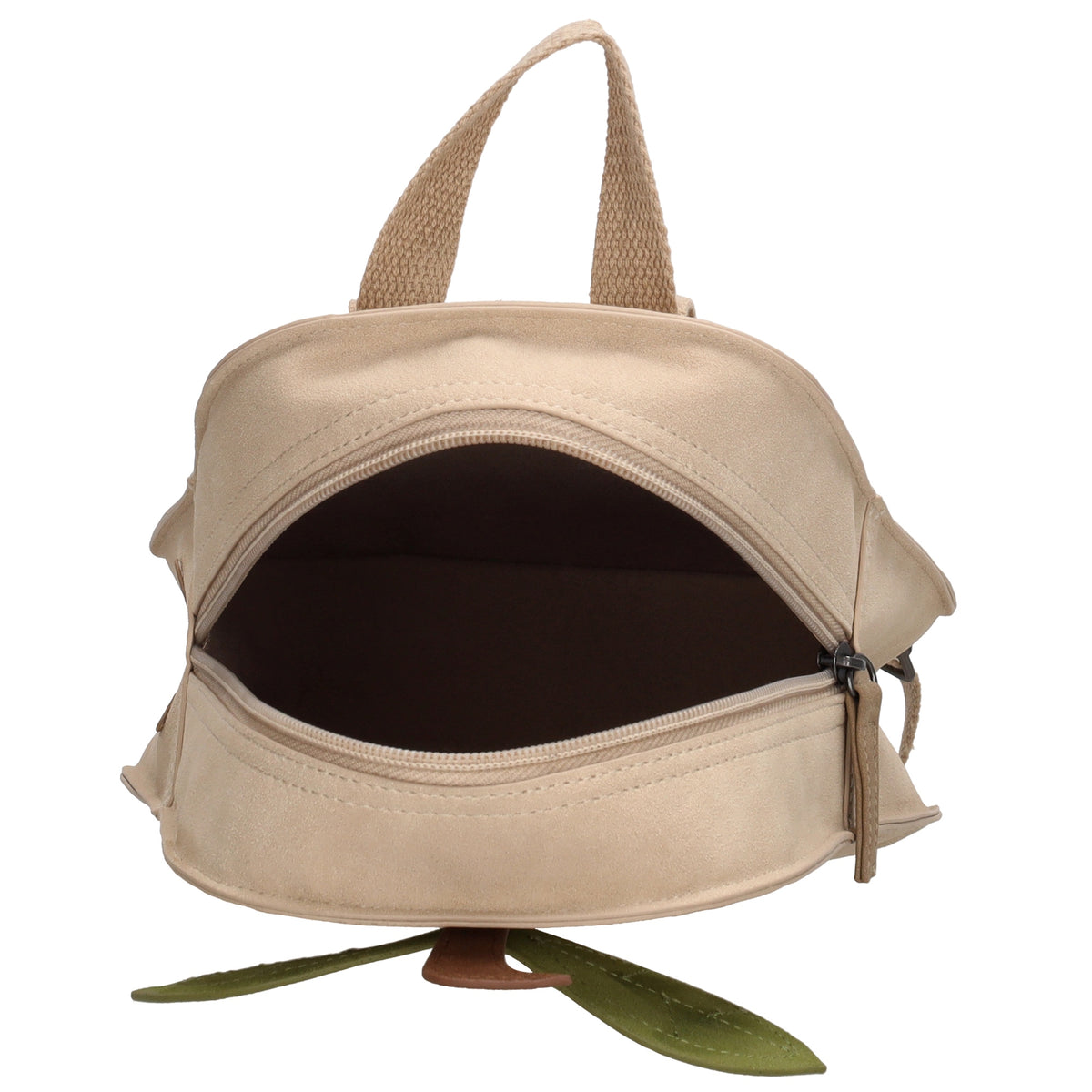 Kinderrucksack 26 x 21 cm "Birne" mit Reißverschluss - leder-accessoires.com