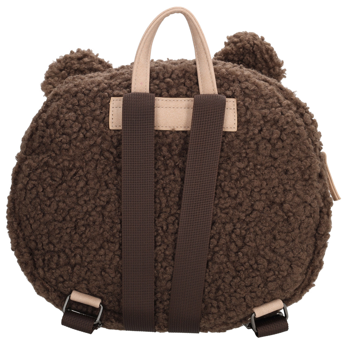 Teddyrucksack 26 x 22 cm mit Reißverschluss - leder-accessoires.com
