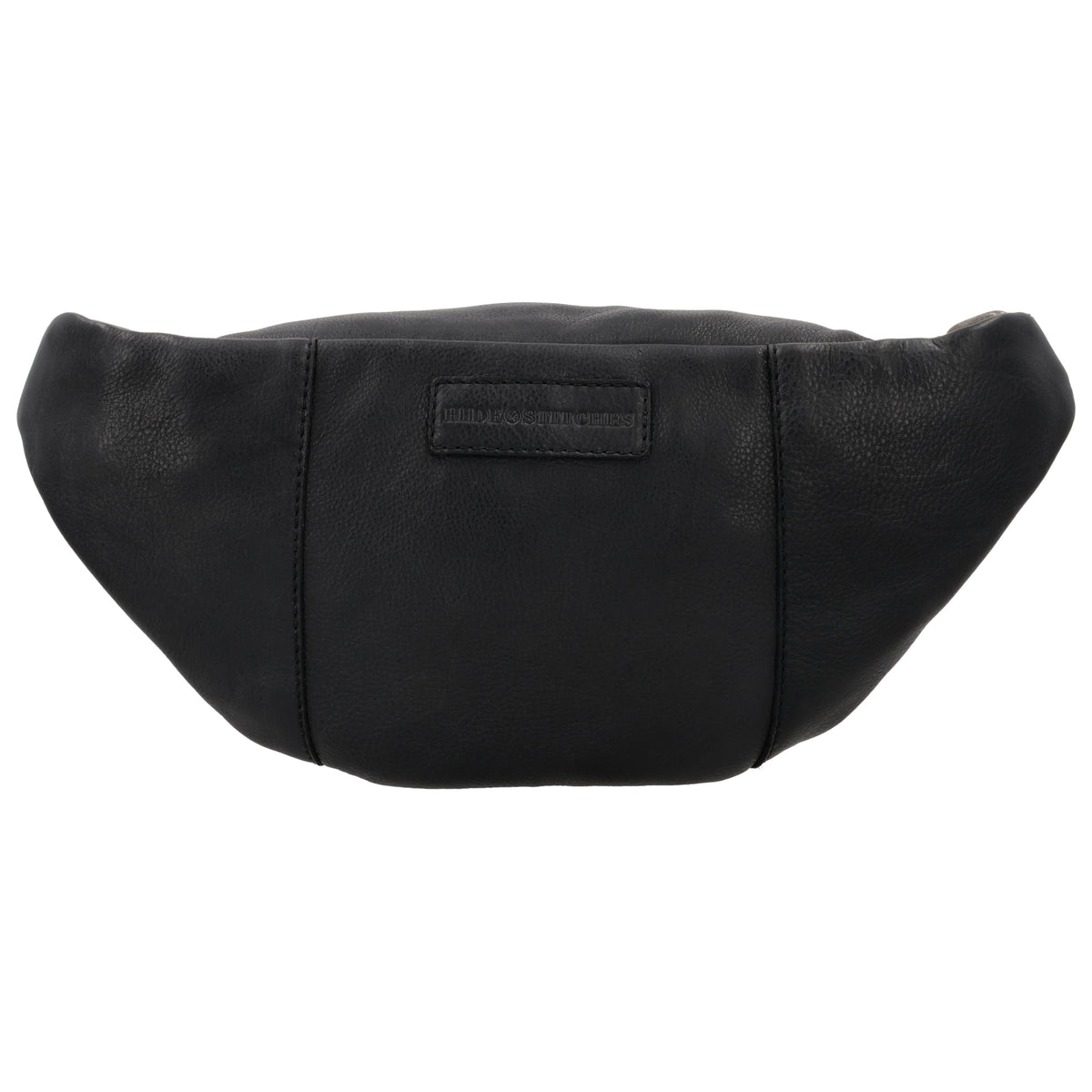 Leder Bodybag  29x18 cm in Schwarz - leder-accessoires.com