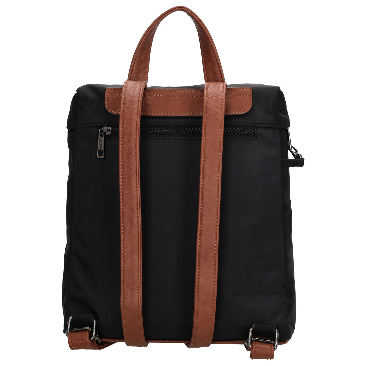 Rucksack 26 x 29cm in Schwarz aus Nylon|Polyester - leder-accessoires.com