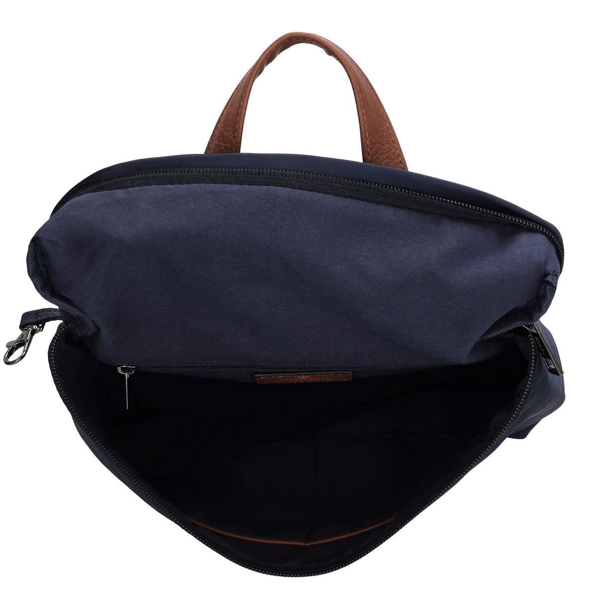 Rucksack 26 x 29cm in Blau aus Nylon|Polyester - leder-accessoires.com