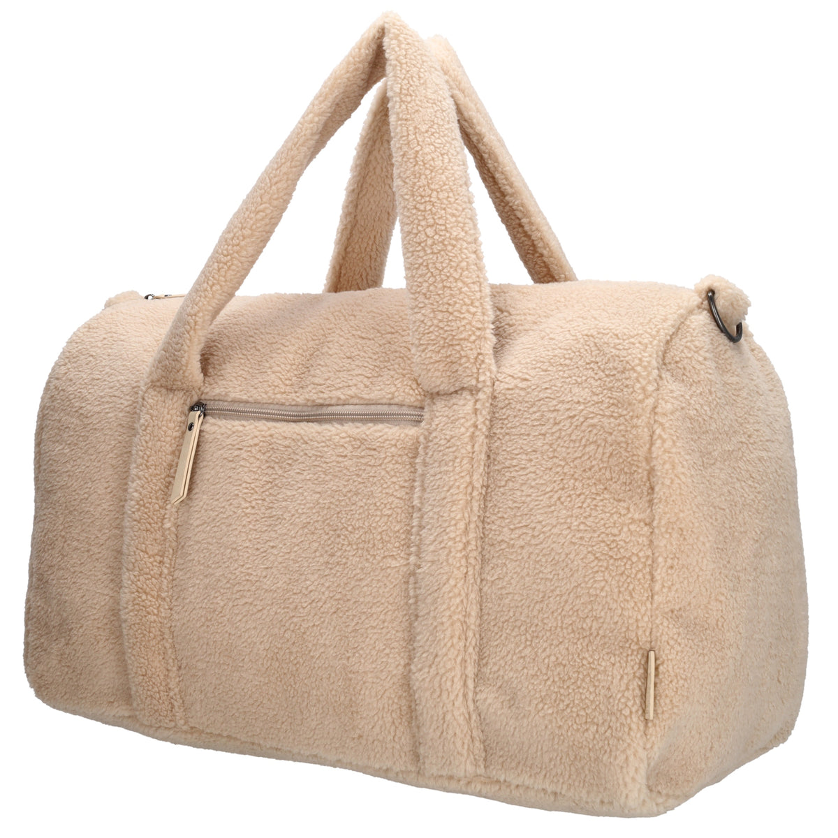 Reisetasche Teddy 50x32cm  in Natur mit Reißverschluss - leder-accessoires.com