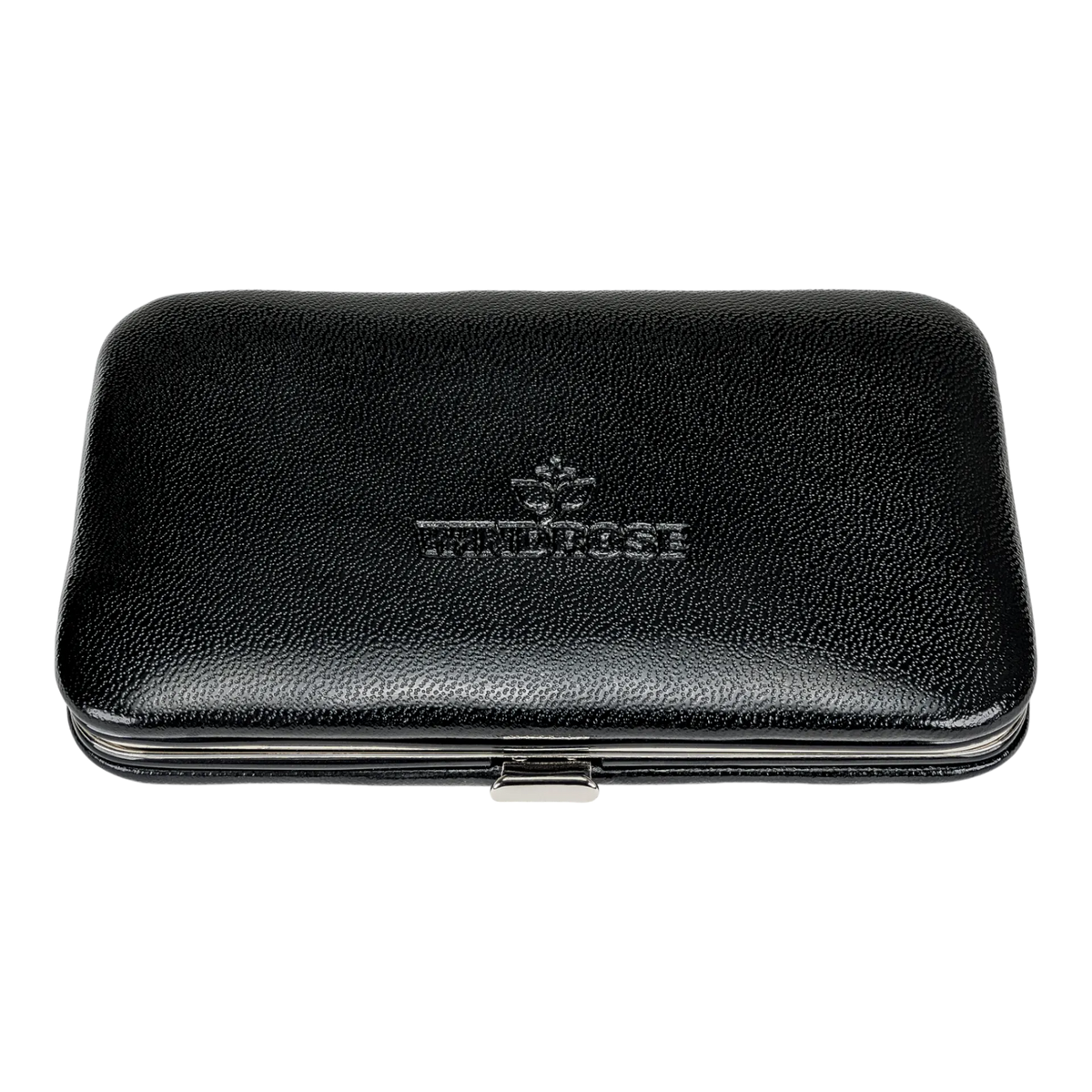 Manikür Etui 4-teilig in Schwarz - leder-accessoires.com