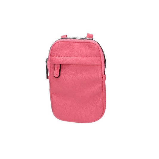 Handytasche aus Leder 18x10cm in Pink - leder-accessoires.com