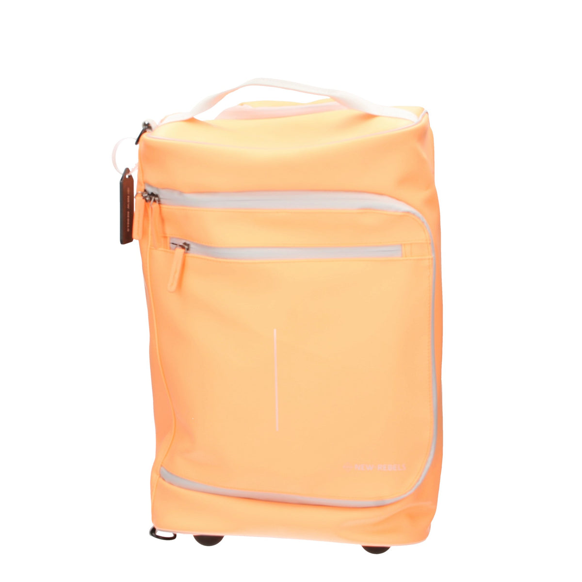 Trolley 2-Rad 32x18x50cm in Orange - leder-accessoires.com