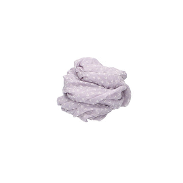Loop in Flieder|Weiss aus Baumwolle - leder-accessoires.com
