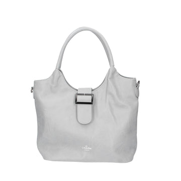 SALE Shopper in Hellgrau mit Magnetverschluss aus Synthetik - leder-accessoires.com