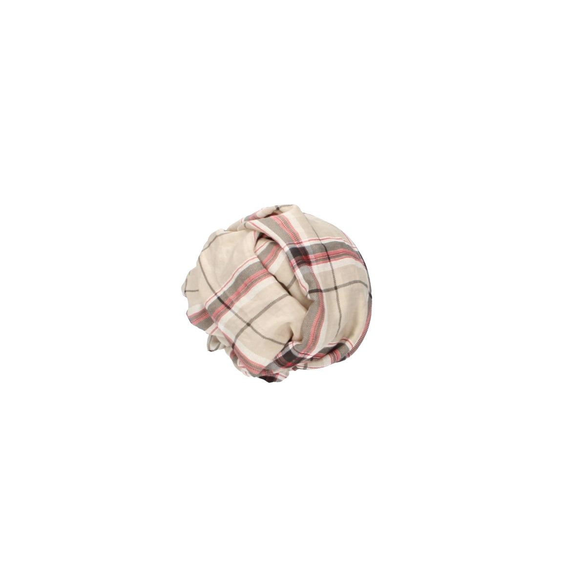 Loop in Rosa|Beige aus Baumwolle - leder-accessoires.com