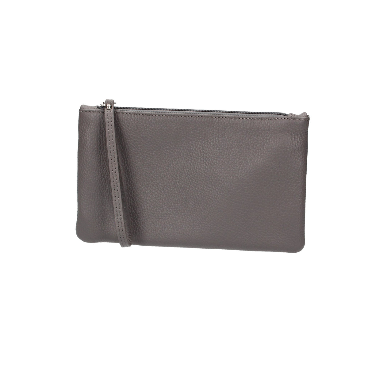 Kosmetiktasche Maxima 25x1x15cm in Anthrazit aus Leder - leder-accessoires.com