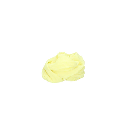 Loop in Gelb uni aus Baumwolle - leder-accessoires.com