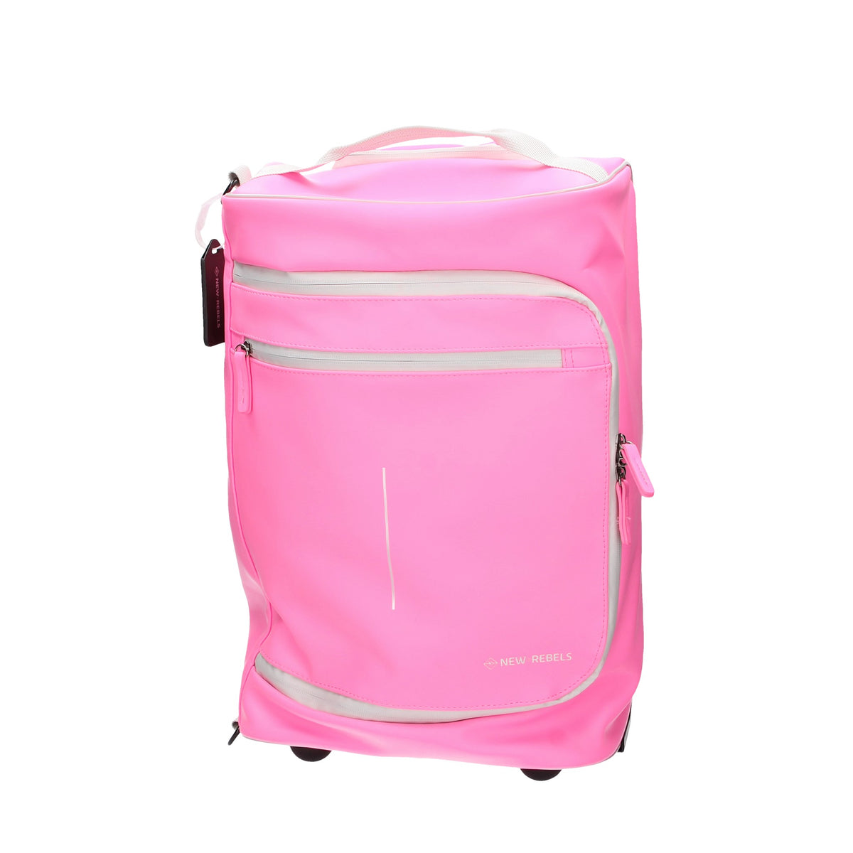 Trolley 2-Rad 32x18x50cm in Pink - leder-accessoires.com